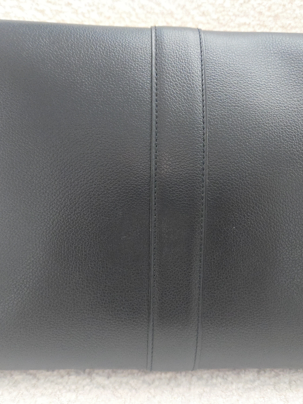 Delvaux Black Leather Clutch with Gold Accent Excellent Condition - Picture 11 of 16